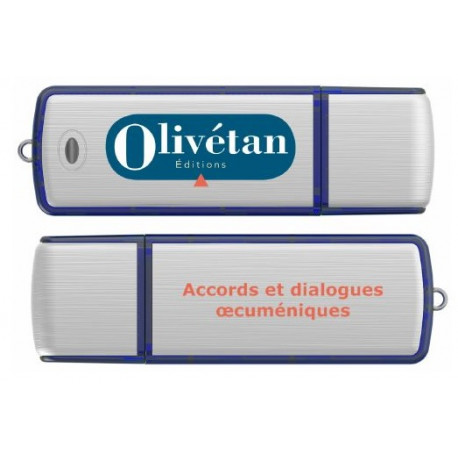 Clé USB: “Accords et dialogues œcuméniques” par André Birmelé