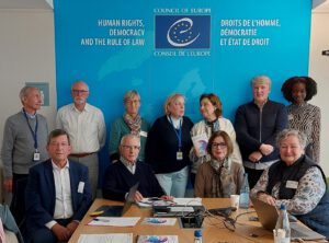 GEKE beim Europarat / CPCE at the Council of Europe (DE, EN)